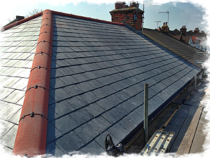 Porch roof: After